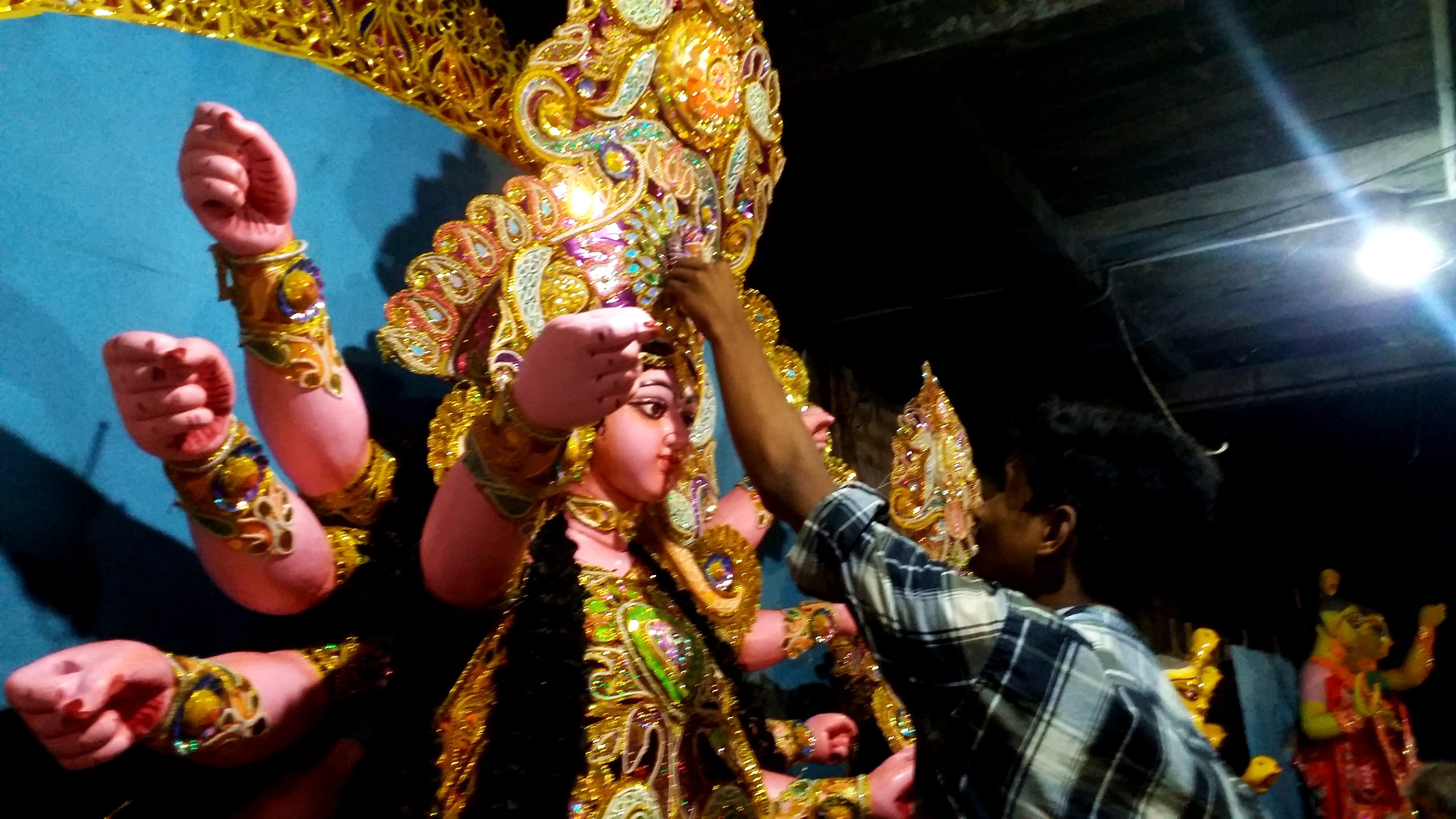 Potters and Durga Puja