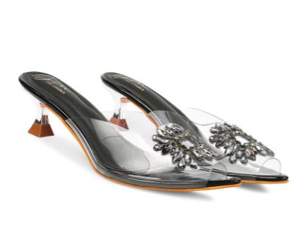 black peep toe