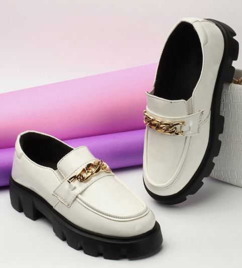 White Loafers