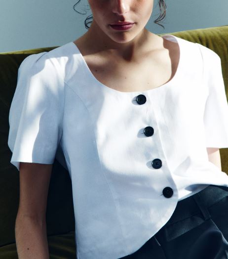 H&M White Top