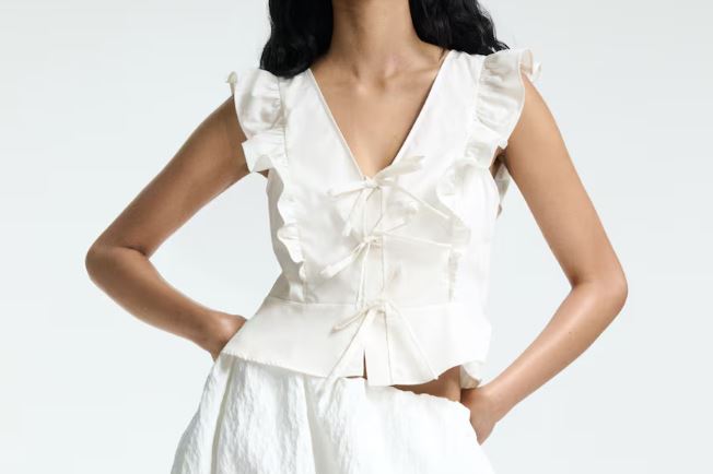 H&M White Top