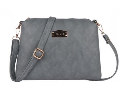 Grey Side bag